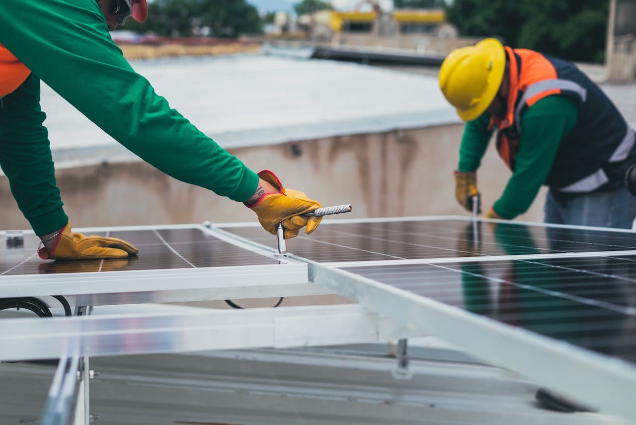 Components of a 20kW System for Solar Power